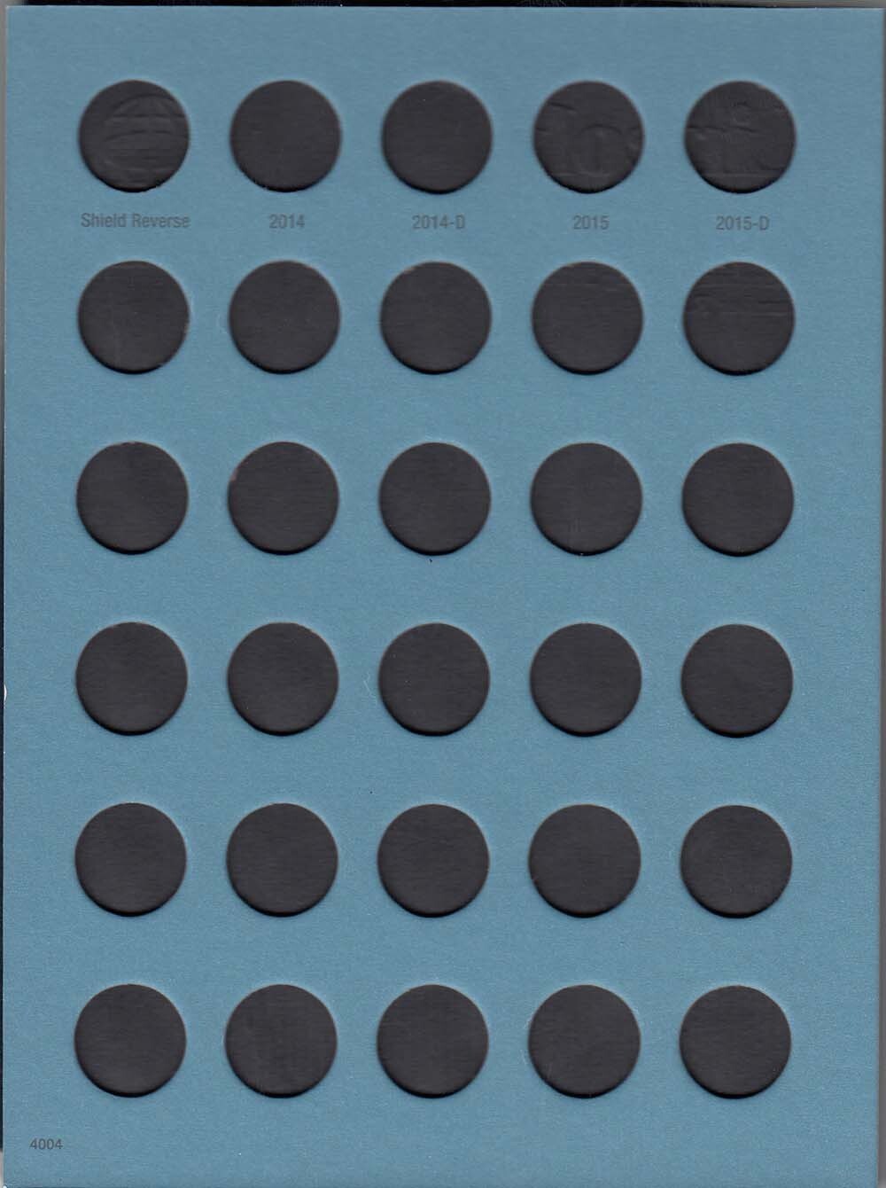 Whitman US Lincoln Cent Coin Folder 4 Vol Set 1909-Date #’s 9004,9030,9033,4004