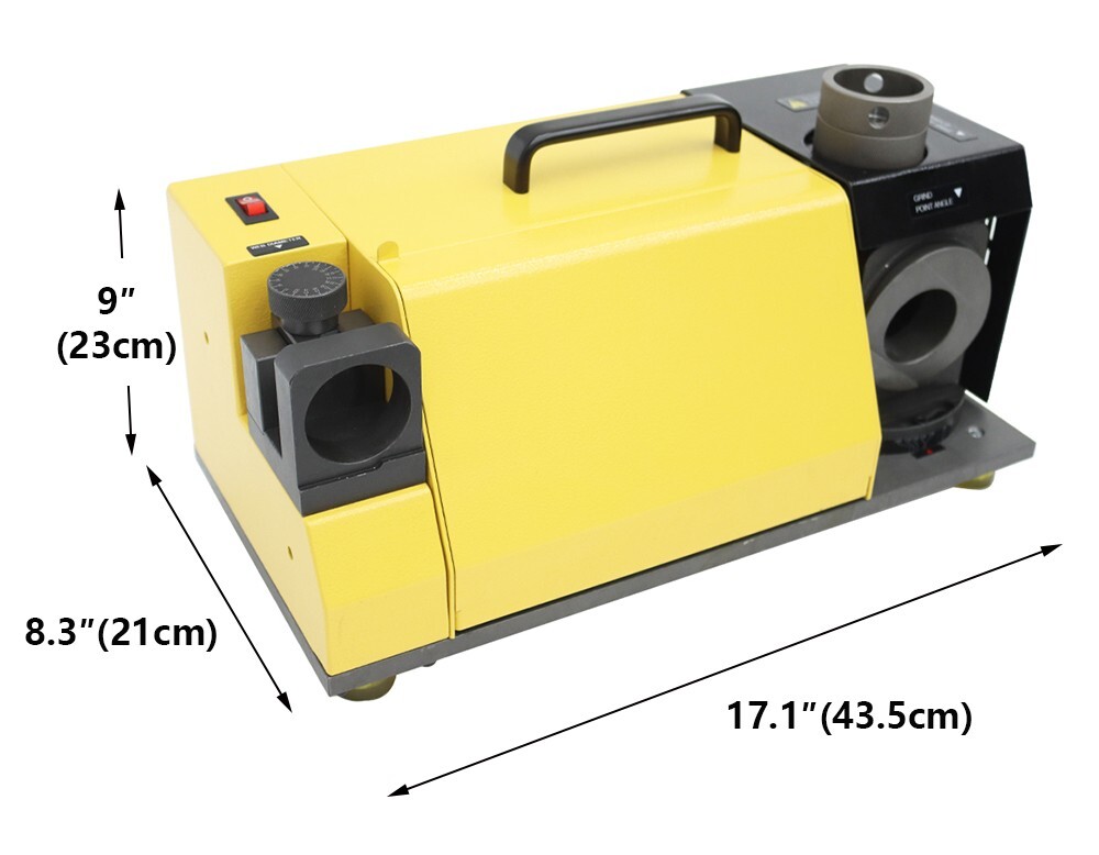 Drill Bit Sharpener Twist Drill Chamfering Machine Grinder φ13-φ26mm, 110V 250W