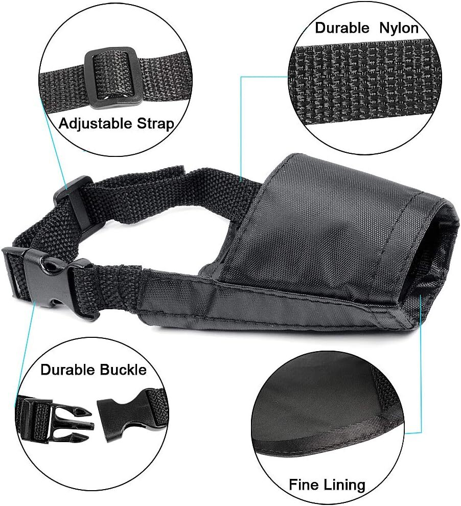 ewinever 5Pcs/Set Adjustable Breathable Safety Small Medium Large Extra Dog