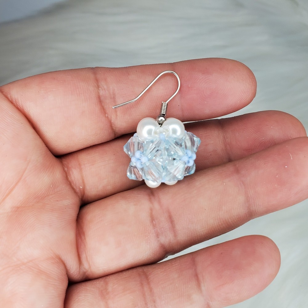 Multi Colored Beaded Earrings Drop