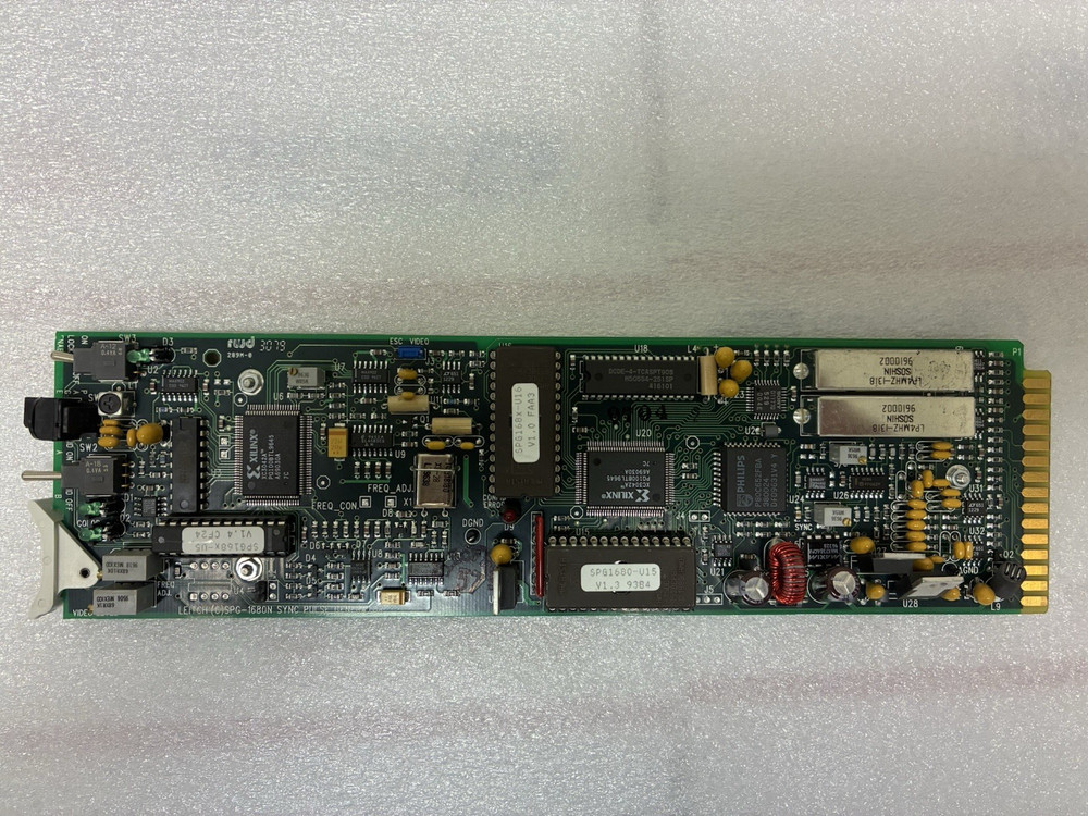 Leitch SPG-1680N SYNC PULSE GENERATOR CARD WORKING