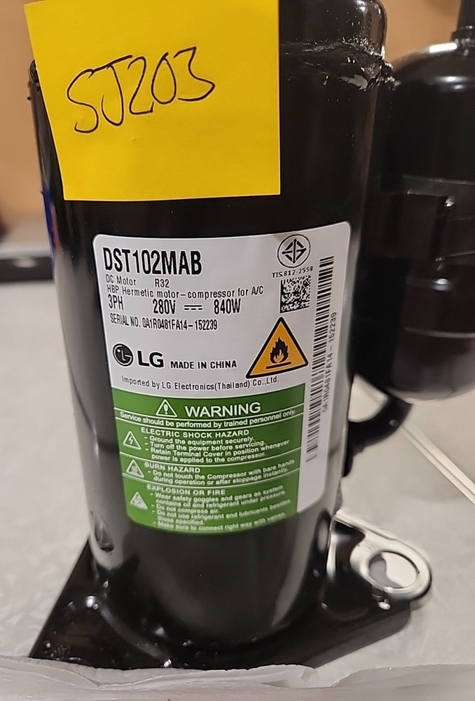 LG TBZ39165901 Compressor China Set
