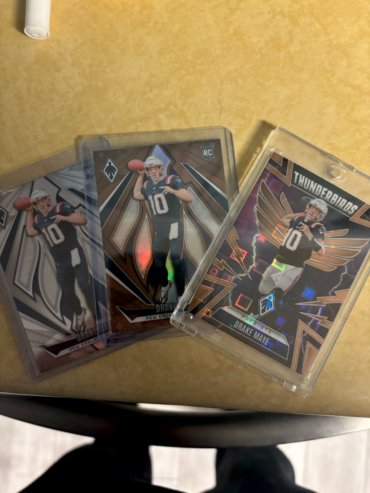 4 Card Patriot Lot Drake Maye Rookies /75 2025 /125 And Vrabel /10