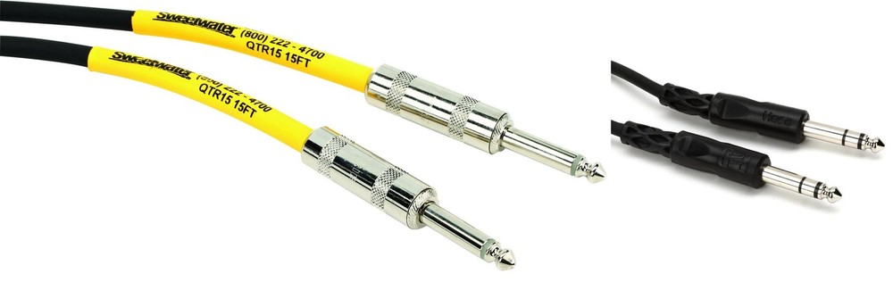 Pro Co EGSS-15 + Hosa CSS-110 Value Bundle