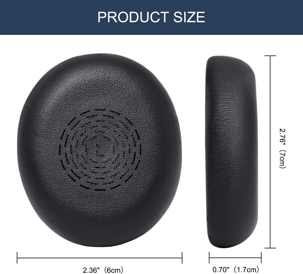 Ear Pads for Jabra Evolve2 65 Flex - Replacement Ear Cushions for Evolve2 65 ...