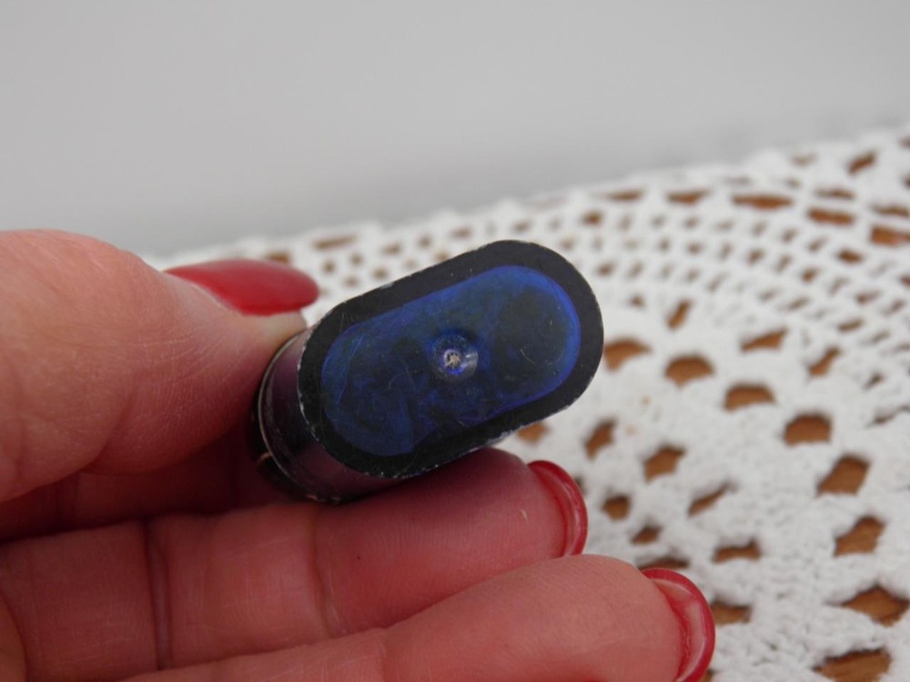 VINTAGE FOUR X CONDOMS IN TINY PLASTIC CAN