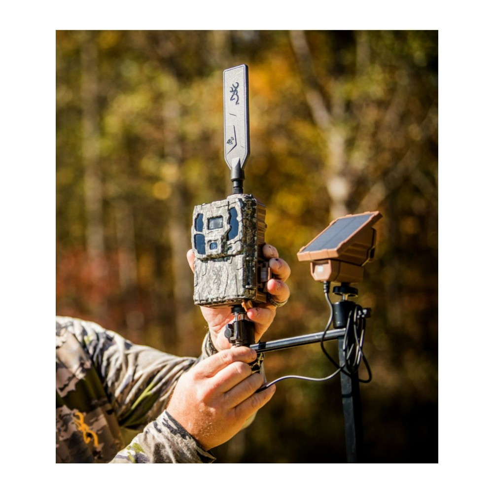 Browning Trail Camera Dark Ops Pro DCL NANO with Solar Power Pack, Card Reader