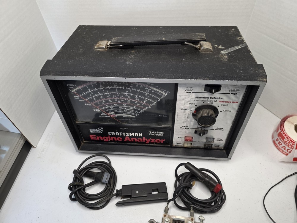 Craftsman Solid State Electronic Engine Analyzer #161.210400