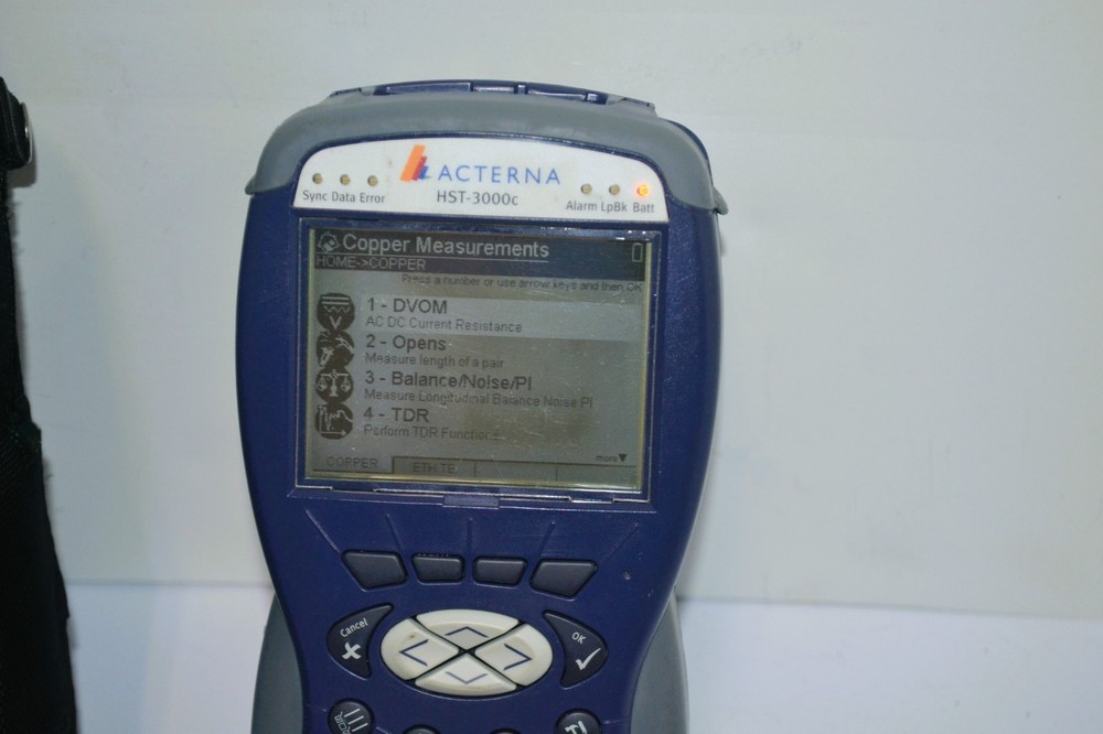 JDSU Acterna HST 3000c Tester 2500 3000 CU Sim