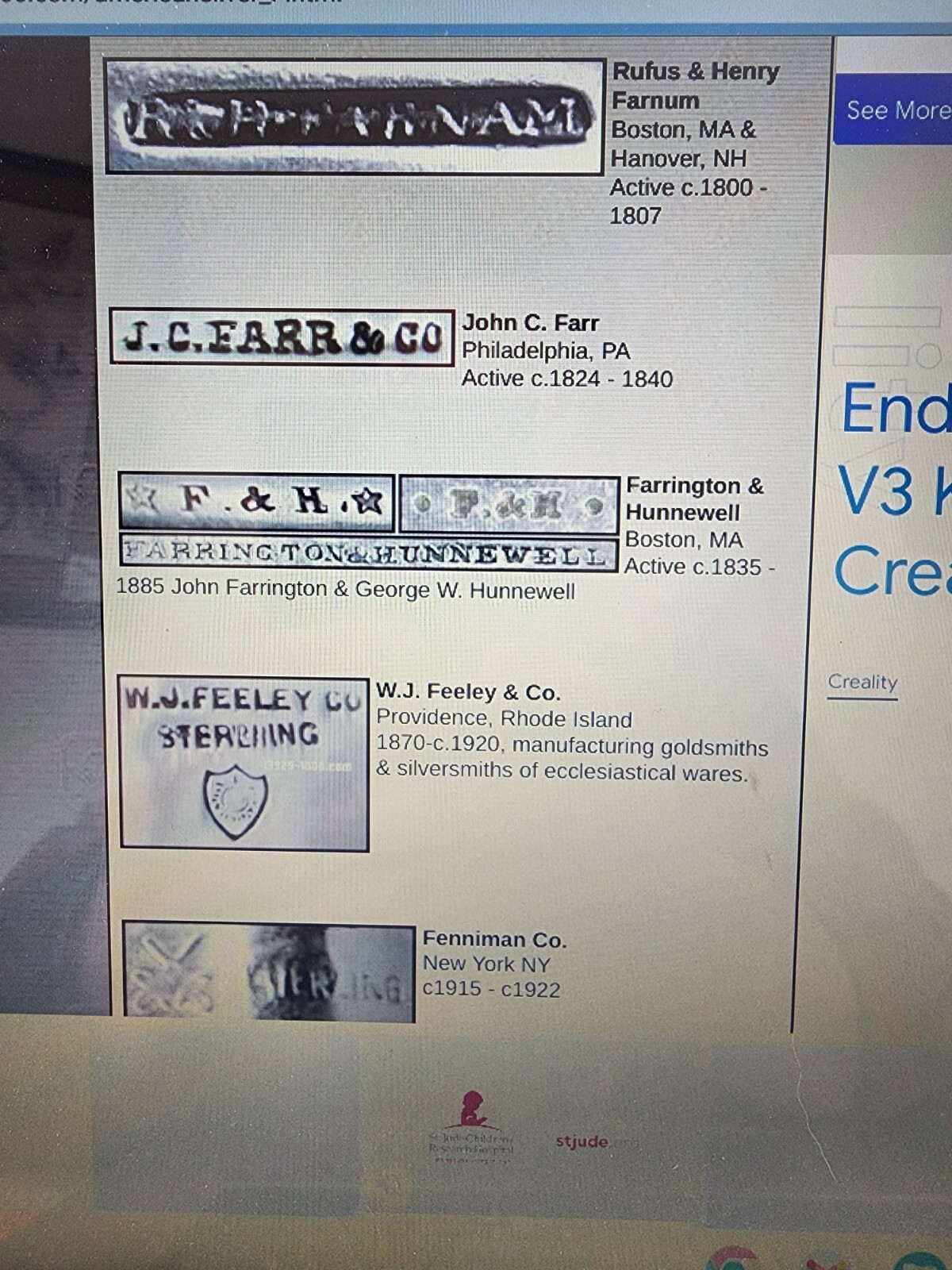 STERLING silver Pie dessert Server Farrington & Hunnewell 19th century