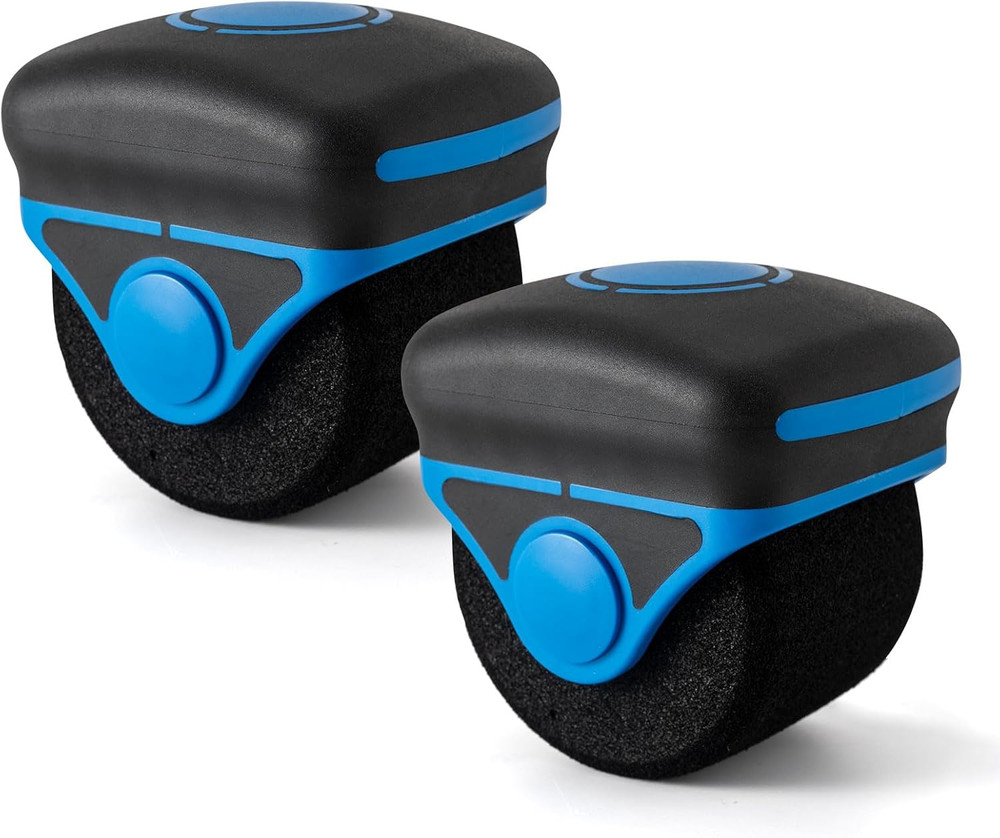 Sponge Seam Roller Vinyl Applicator Tool, 2 Pack Soft Foam Wheel Roller Paint Ro