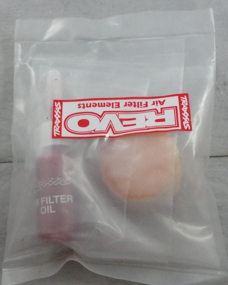 Traxxas REVO Nitro Engine Air Filter Element & Oil