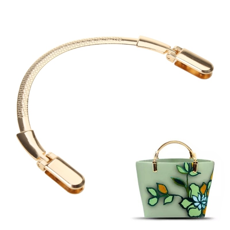 Metal Purse Making Handbag Bag Handle Replacement DIY