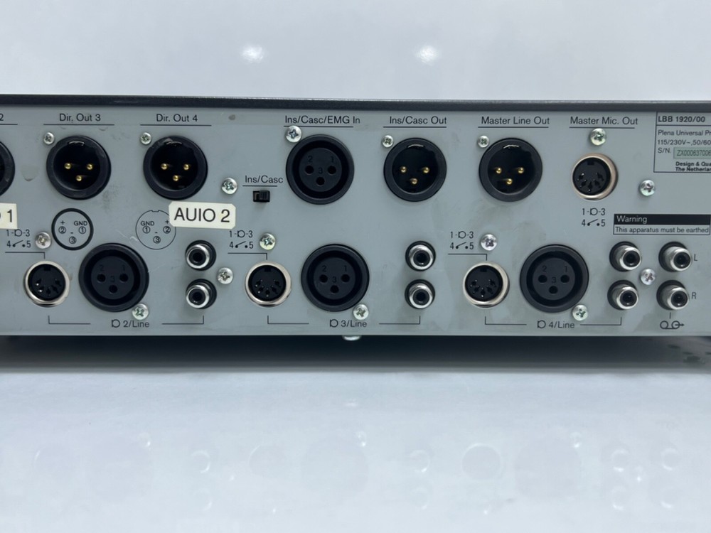 BOSCH Universal Pre-Amplifier LBB 1920/00