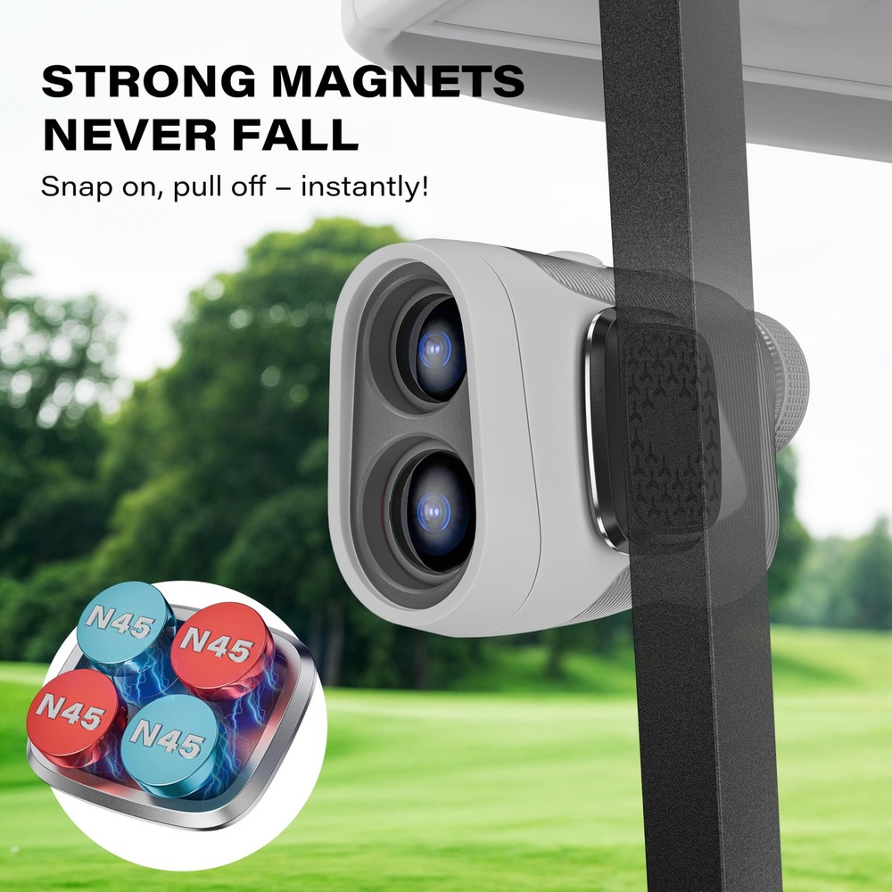 A2C Magnet for Range Finder Golf Rangefinder Magnetic Holder Mount with Black
