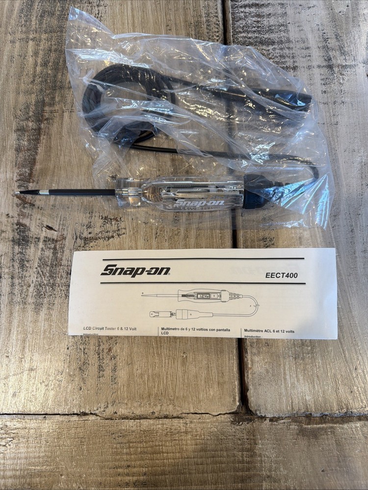 snap on digital test light Eect400