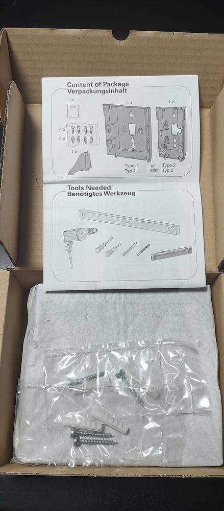 Wall mount kit, Siemens 69932 OptiPoint 500 phones Basic, Std, Adv, NOS - USA