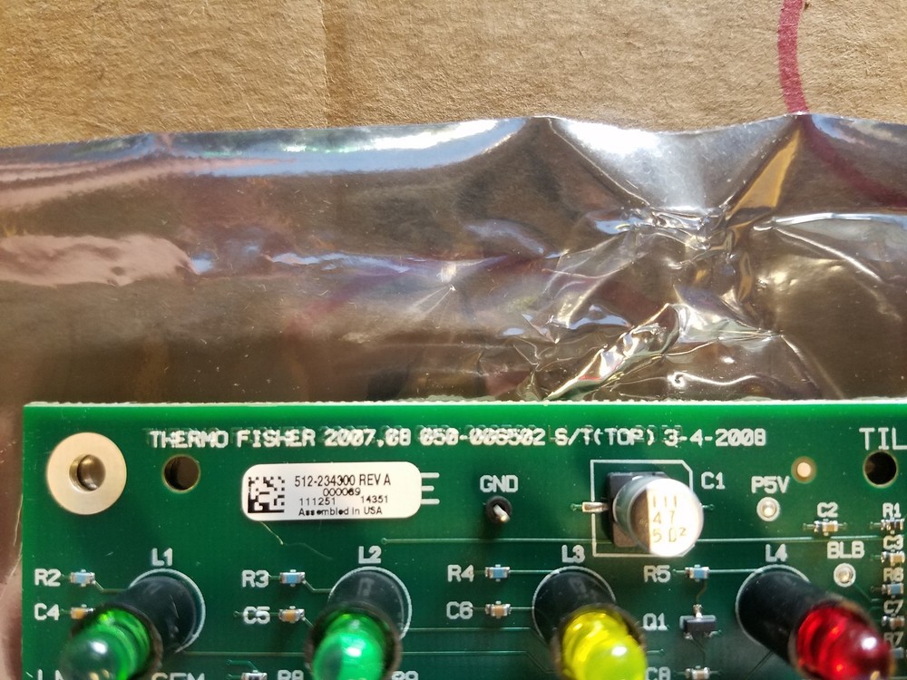 Thermo Scientific PCBA Stage interface board ( PN: 512-234300 ) / 050-006502