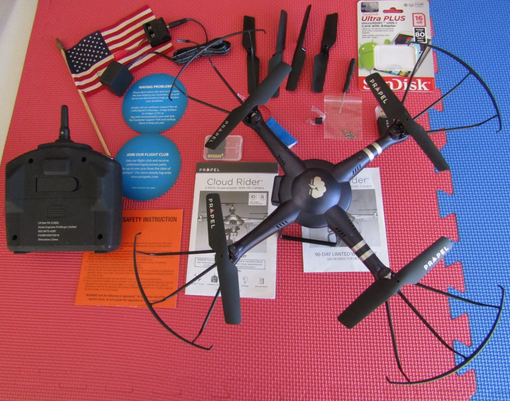 Propel Brand Quadrocopter With HD Camera