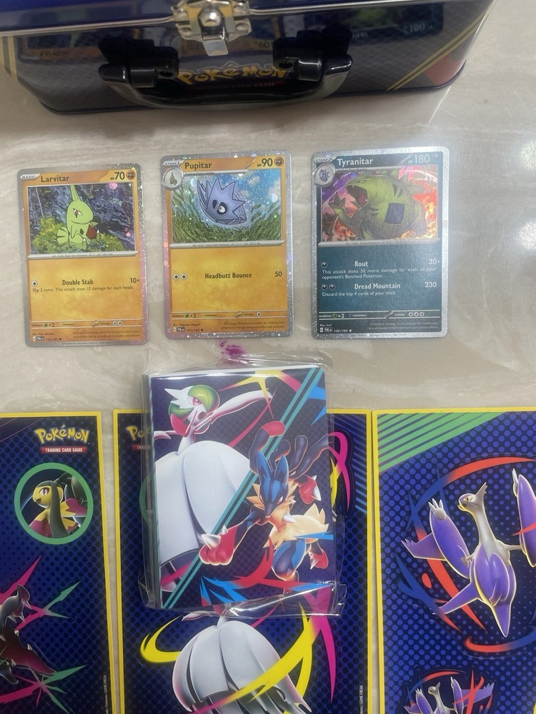 Mega Evolution Lunch Box Tin No Packs Lunch Box