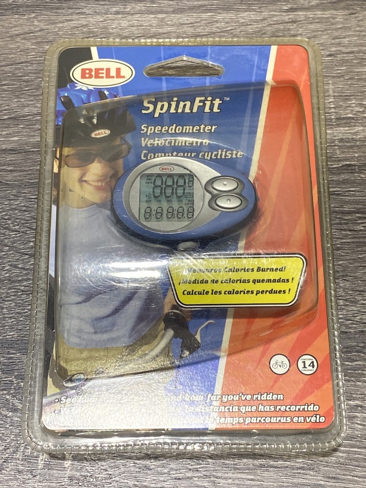 Bell SpinFit 14 Function Bicycle Speedometer Speed Distance Time Calorie Count