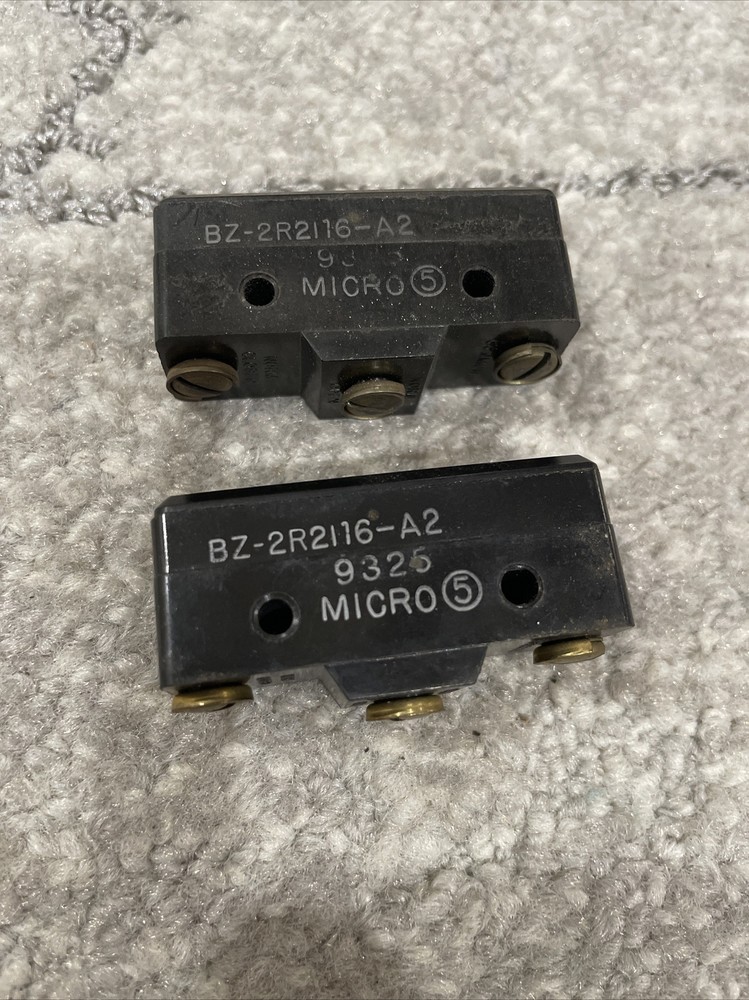 (2) Micro Switch bz-2r2 16-a2 9326 ***FREE SHIPPING***