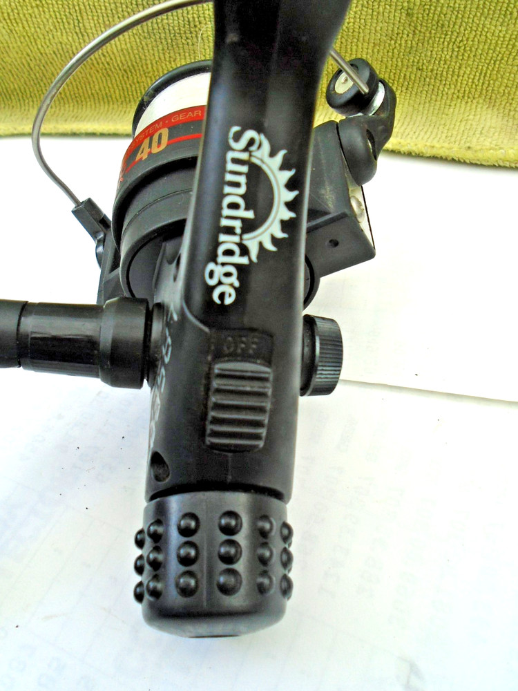 SUNDRIDGE LASER CX 40 / IDEAL LONG CAST FEEDER FLOAT REEL / FULL FUNCTION