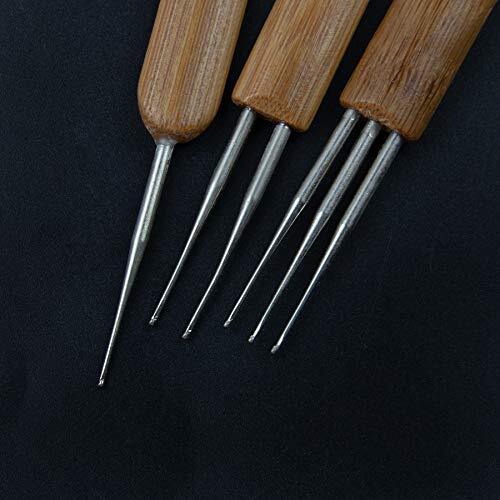 Dreadlock Crochet Hook, Dread Locks Loc Needle for Braid Craft 0.5mm...