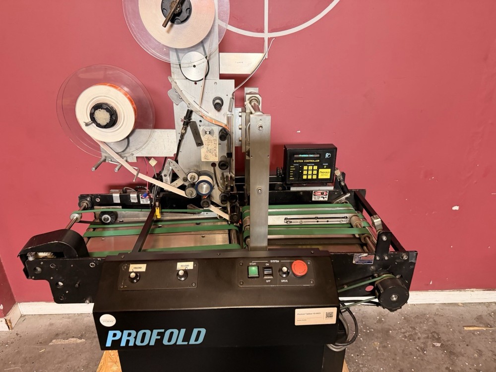 Profold Tabbing Machine !Video!