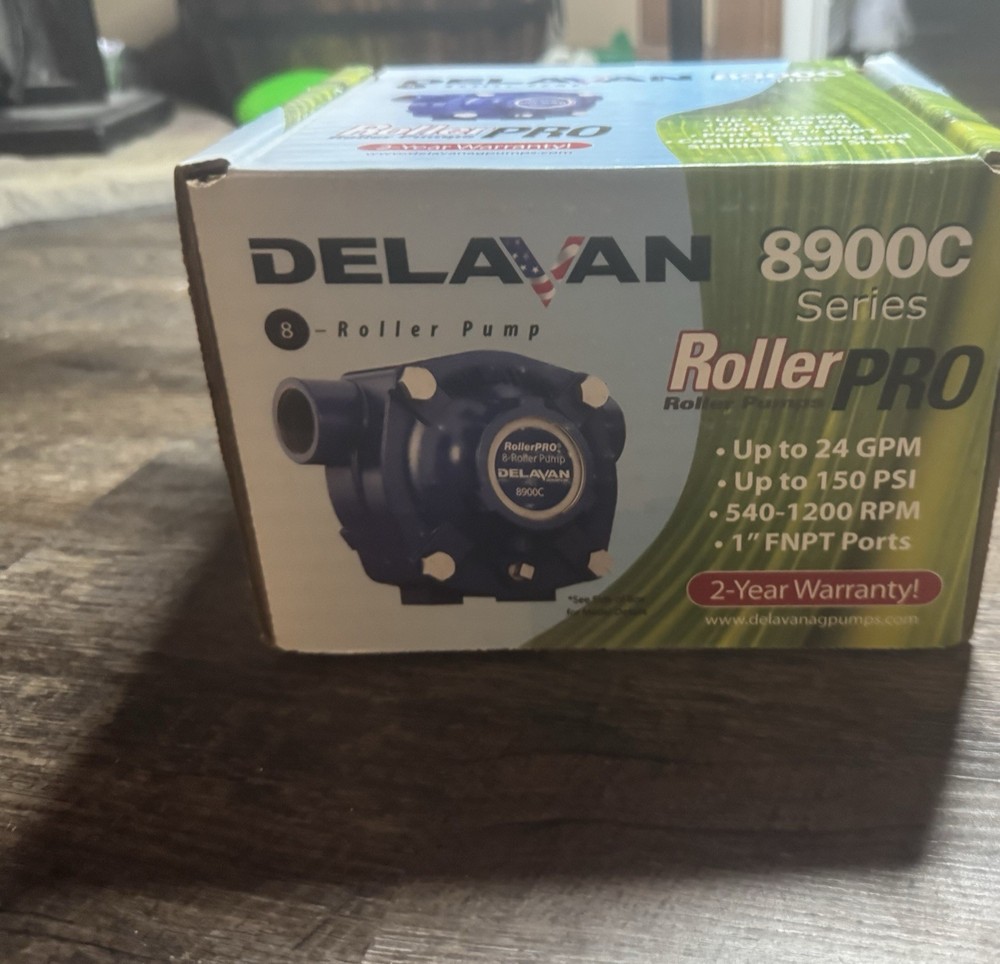 Delavan 8900C Series 8 Roller Pump
