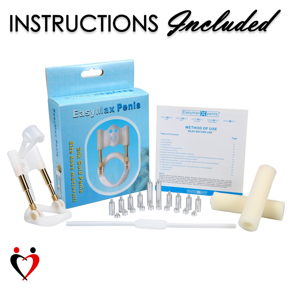 LeLuv EasyMAX Extender | Gold Spring Loaded Stretching Device | Basic