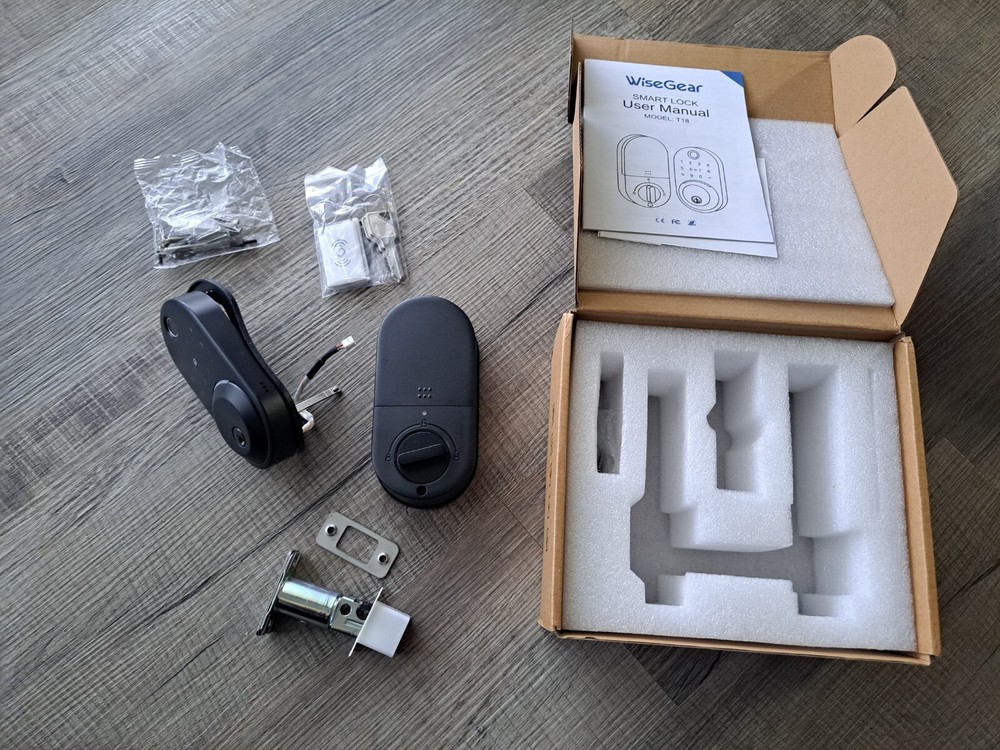 Smart Lock for Front Door Keyless Entry Door Lock Deadbolt with App Control
