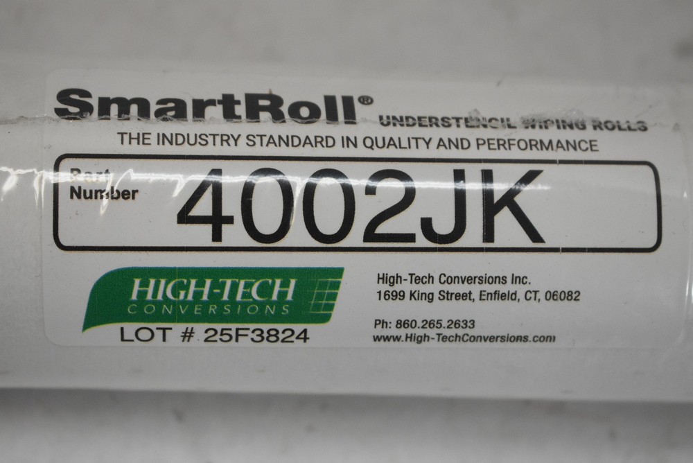 JNJ Smartroll High-Tech Conversions SmartRoll Understencil Wiping Roll 4002JK