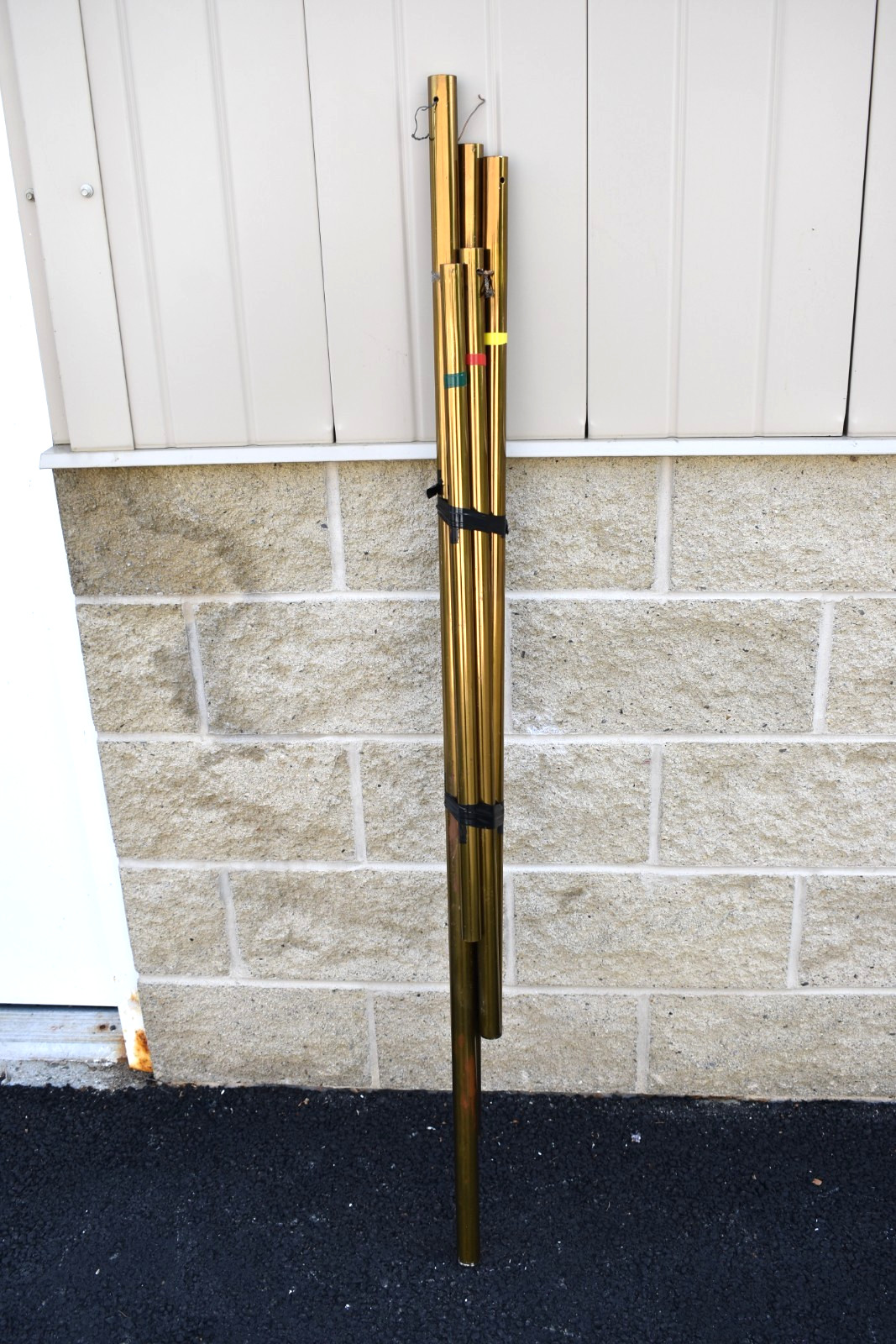 Set of 5 Church Chimes, Great Sound! 'F,C,F,C,A' Notes (CU496) chalice co.