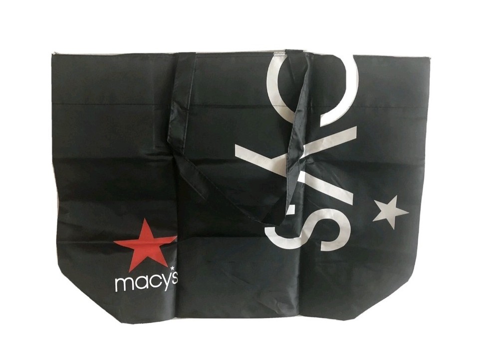3Pk. Macy's Reusable Tote Bag Logo