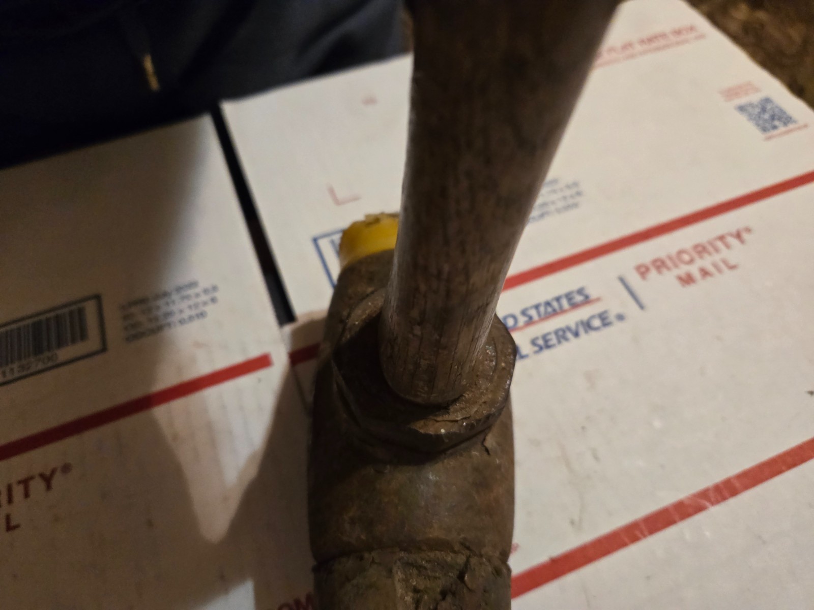 Garland No. 4 Split Head Rawhide Mallet Hammer