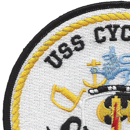 USS Cyclone PC-1 Coastal Patrol Ship Patch