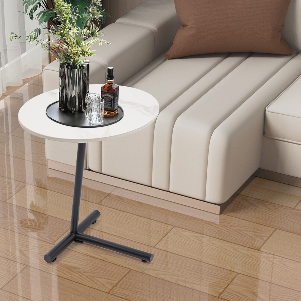 Side Table Round Side Table Modern Side Table Laptop Table Sofa Side Table
