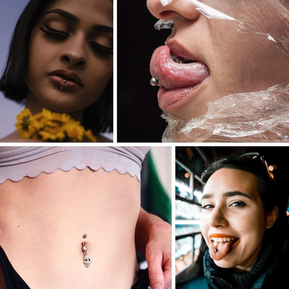 Disposable Piercing Clamps - Combofix 10Pcs Forceps Type2