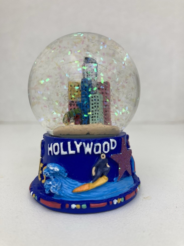 Hollywood Los Angeles CA mini snow globe