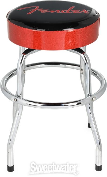 Fender Red Sparkle Barstool - 24-inch