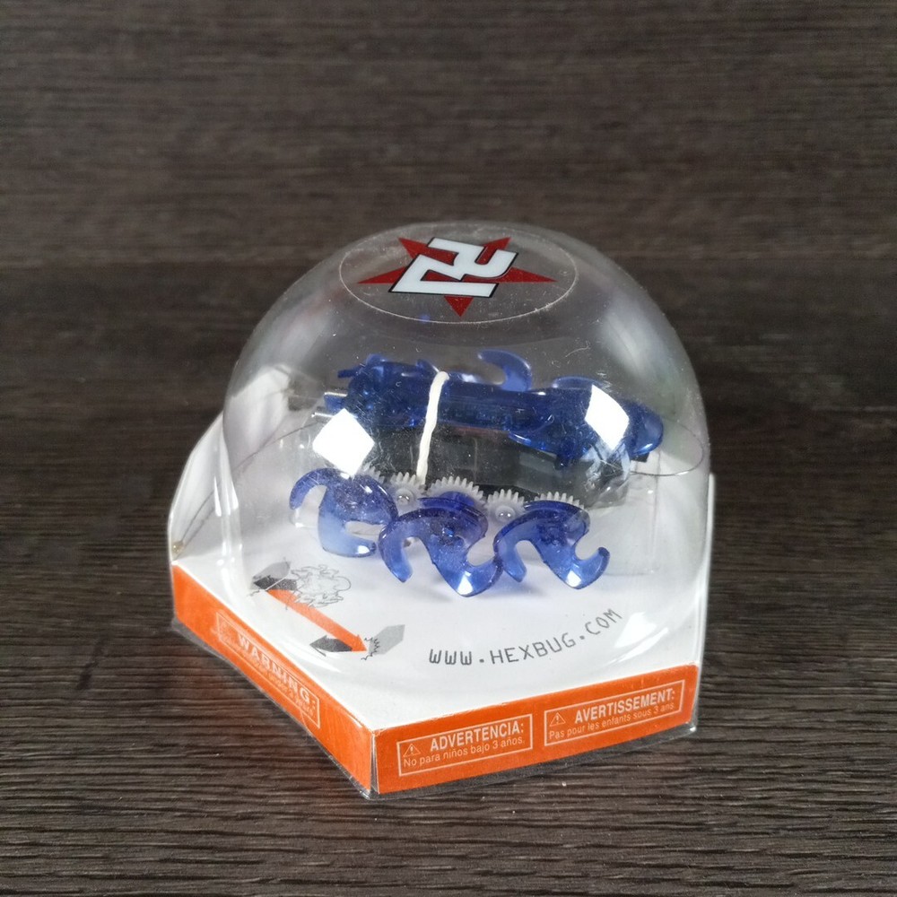 2009 Hex Bug Micro Robotic Ant Blue 60-497 New