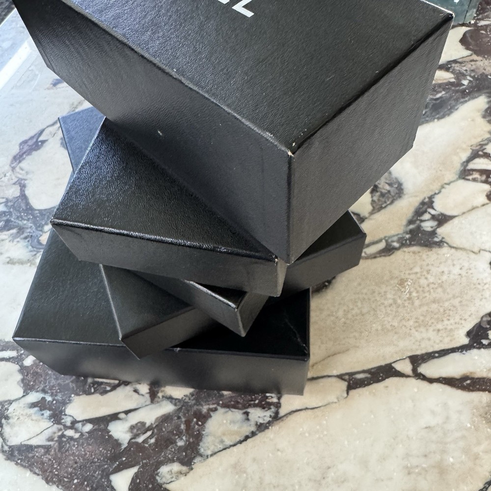 CHANEL Empty Gift Boxes Bundle Lot (5) Assorted Sizes Wallet Sunglasses Handbag