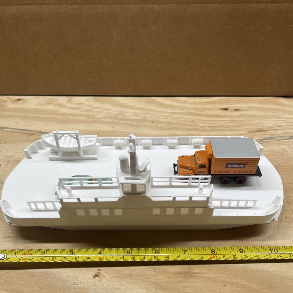unpainted  version Ho Scale Ferry