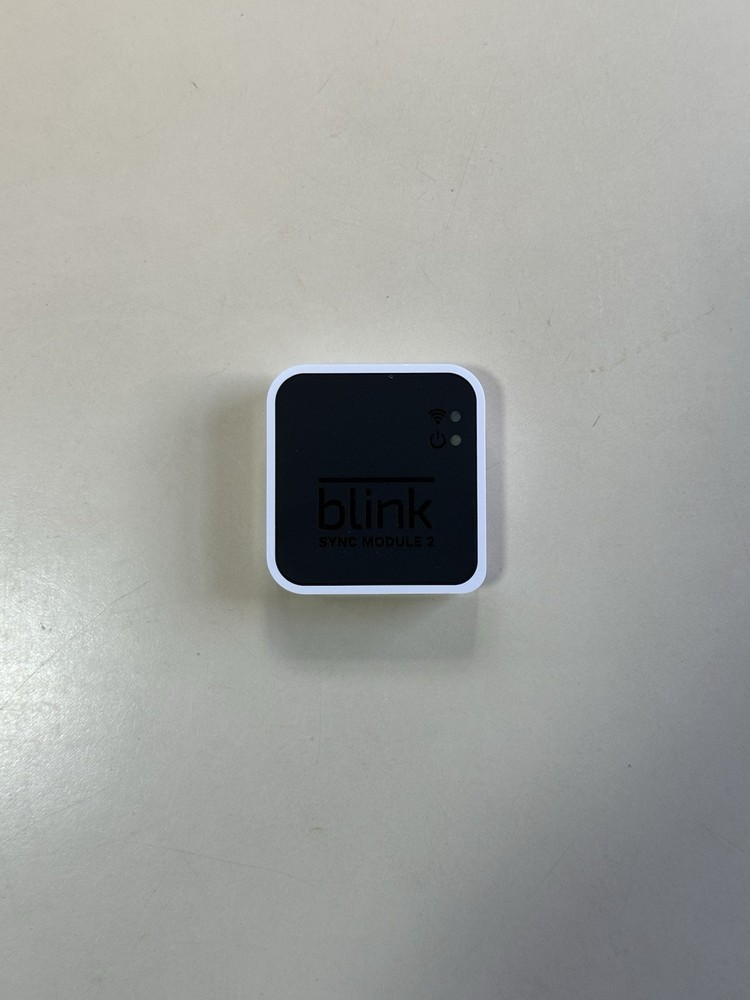 Blink Video Doorbell + Sync Module 2 Bundle – Doorbell NEW, Module Refurbished