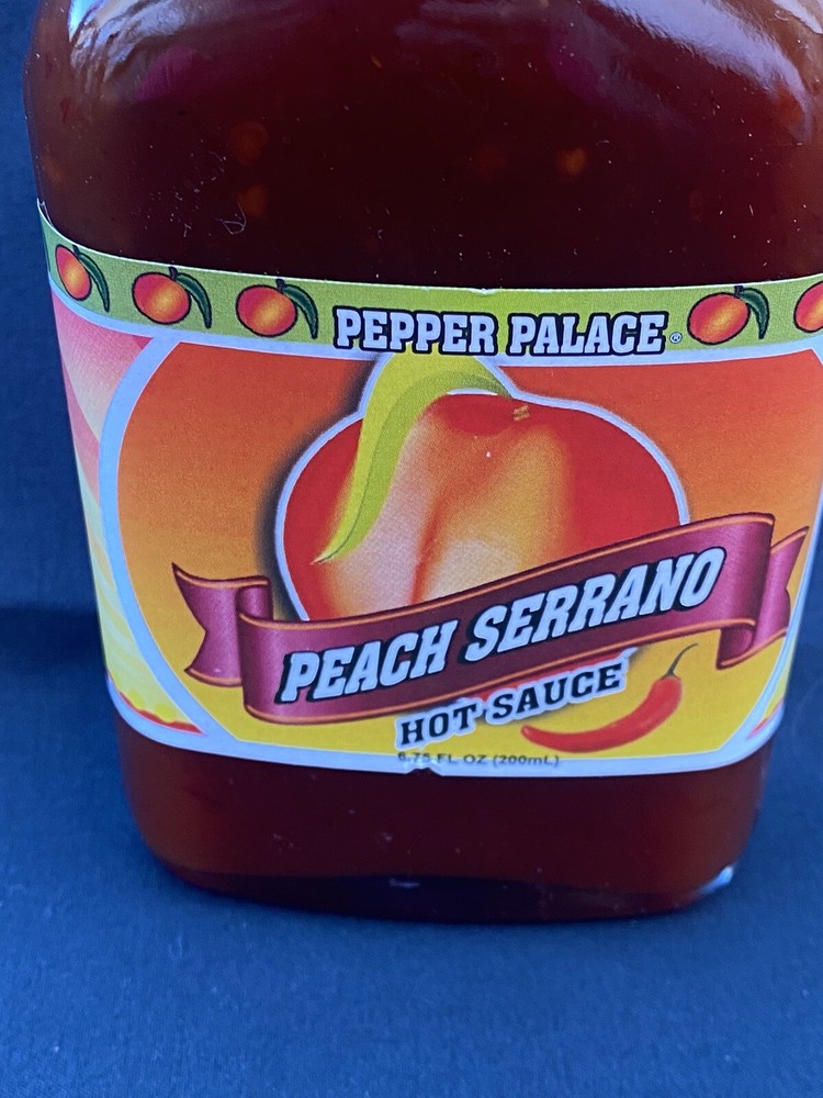 Pepper Palace PEACH SERRANO Hot Sauce fl oz