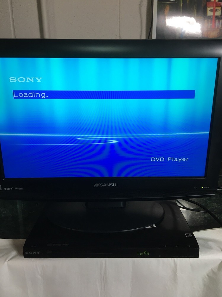 Sony DVP-SR200P DVD digital Player W/ Connection Cables Tested