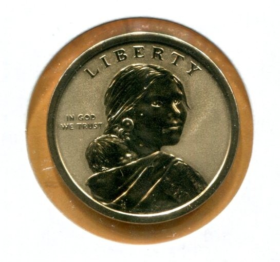 Gem 2018-S REVERSE PROOF Native American Dollar-Jim Thorpe Reverse - Free Ship