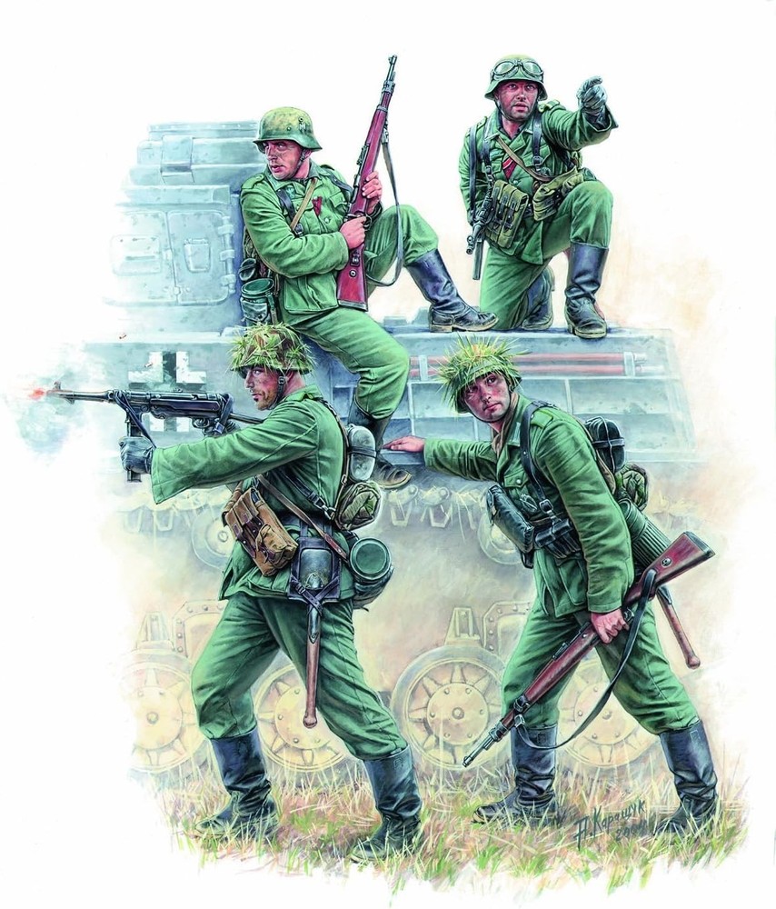 Zvezda Models German Panzer Grenadiers