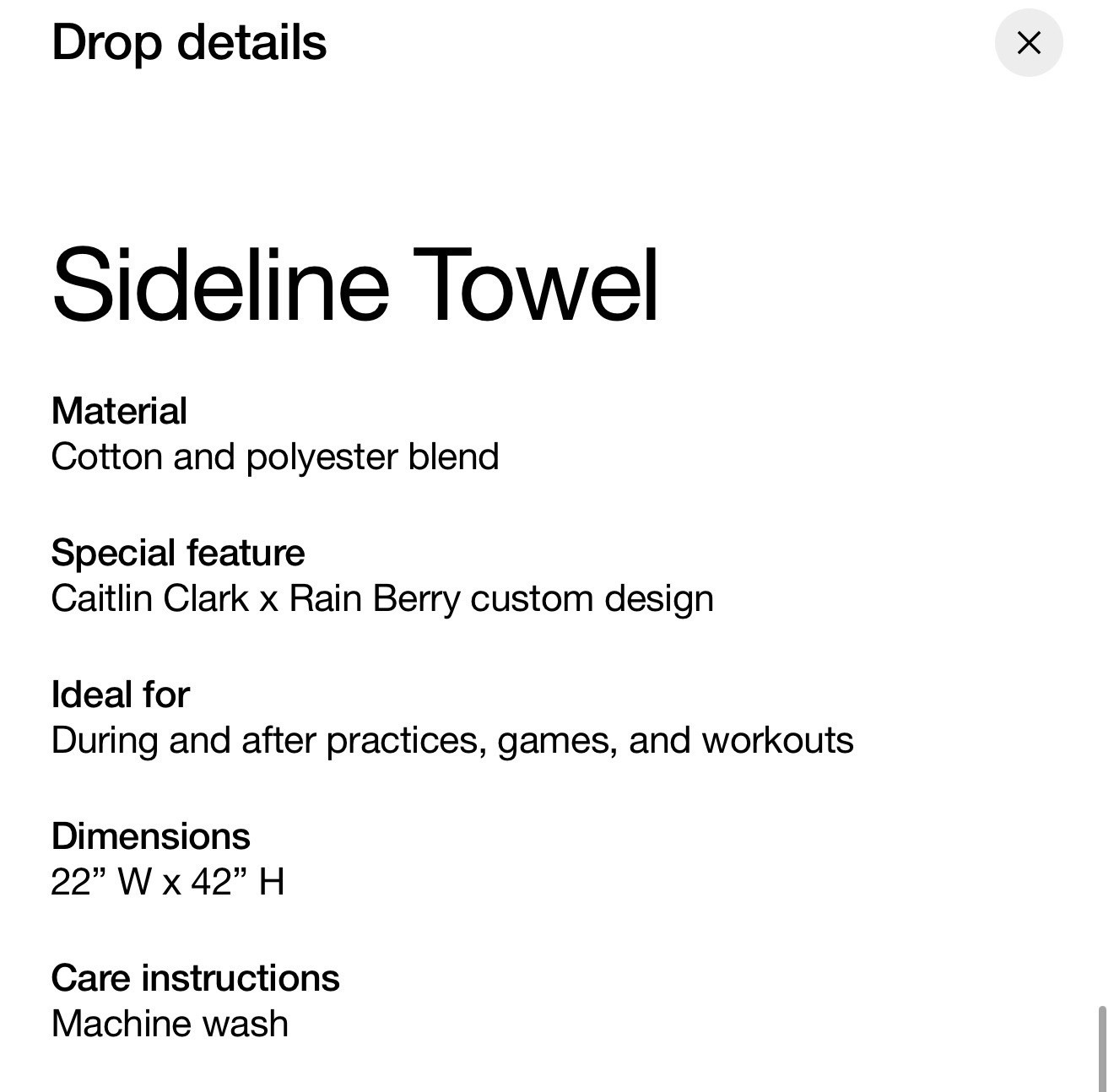 Gatorade Lower Sugar x Caitlin Clark Rain Berry Capsule IN HAND